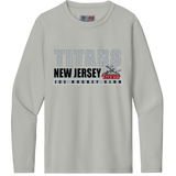 NJ Titans Youth Cooling Performance Long Sleeve Tee