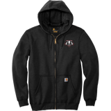 Scary Badgers Carhartt Midweight Hooded Zip-Front Sweatshirt