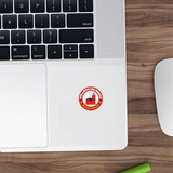 BBSG 3'' REMOVABLE DIE CUT DECAL STICKERS