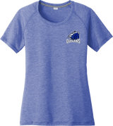 Brandywine Outlaws Ladies PosiCharge Tri-Blend Wicking Scoop Neck Raglan Tee