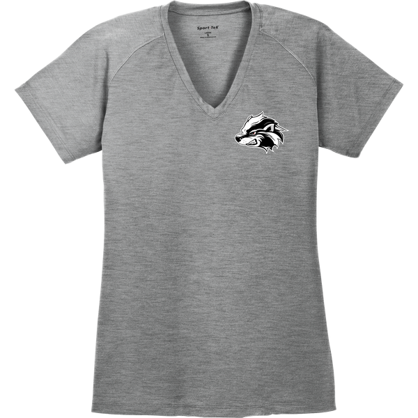 Allegheny Badgers Ladies Ultimate Performance V-Neck