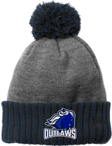 Brandywine Outlaws New Era Colorblock Cuffed Beanie