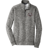 Scary Badgers PosiCharge Electric Heather Fleece 1/4-Zip Pullover
