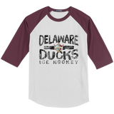 Delaware Ducks Youth Colorblock Raglan Jersey