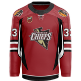Mercer Chiefs Special Store Youth Goalie Cut and Sew Jersey